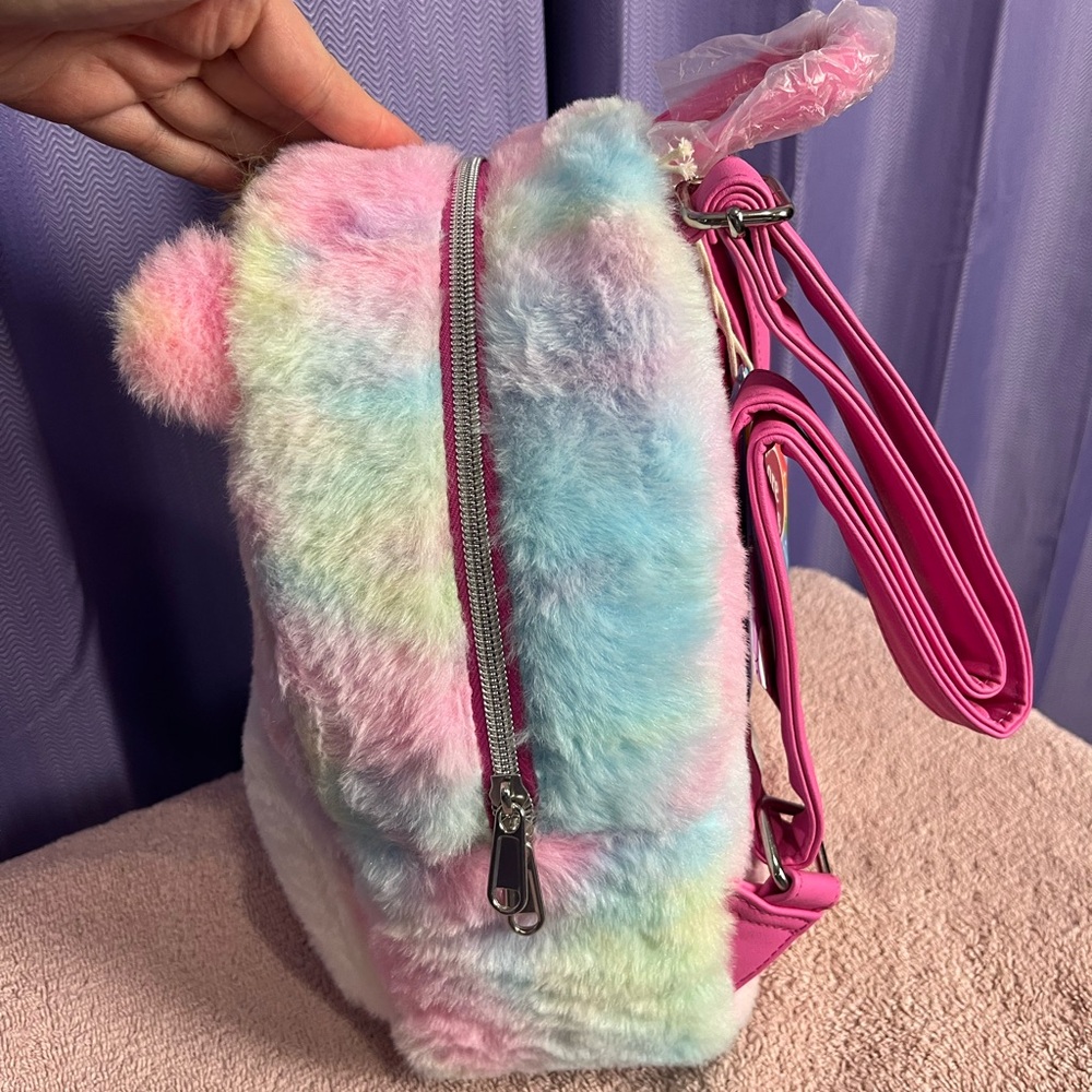 Loungefly Fluffy Care Bears Backpack - Picture 6 of 6